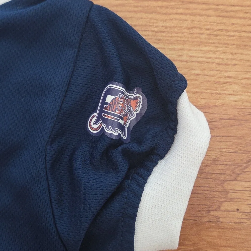 Detroit Tigers Dog Jersey Pet Gear Sz S, M NWT Navy Baseball MLB